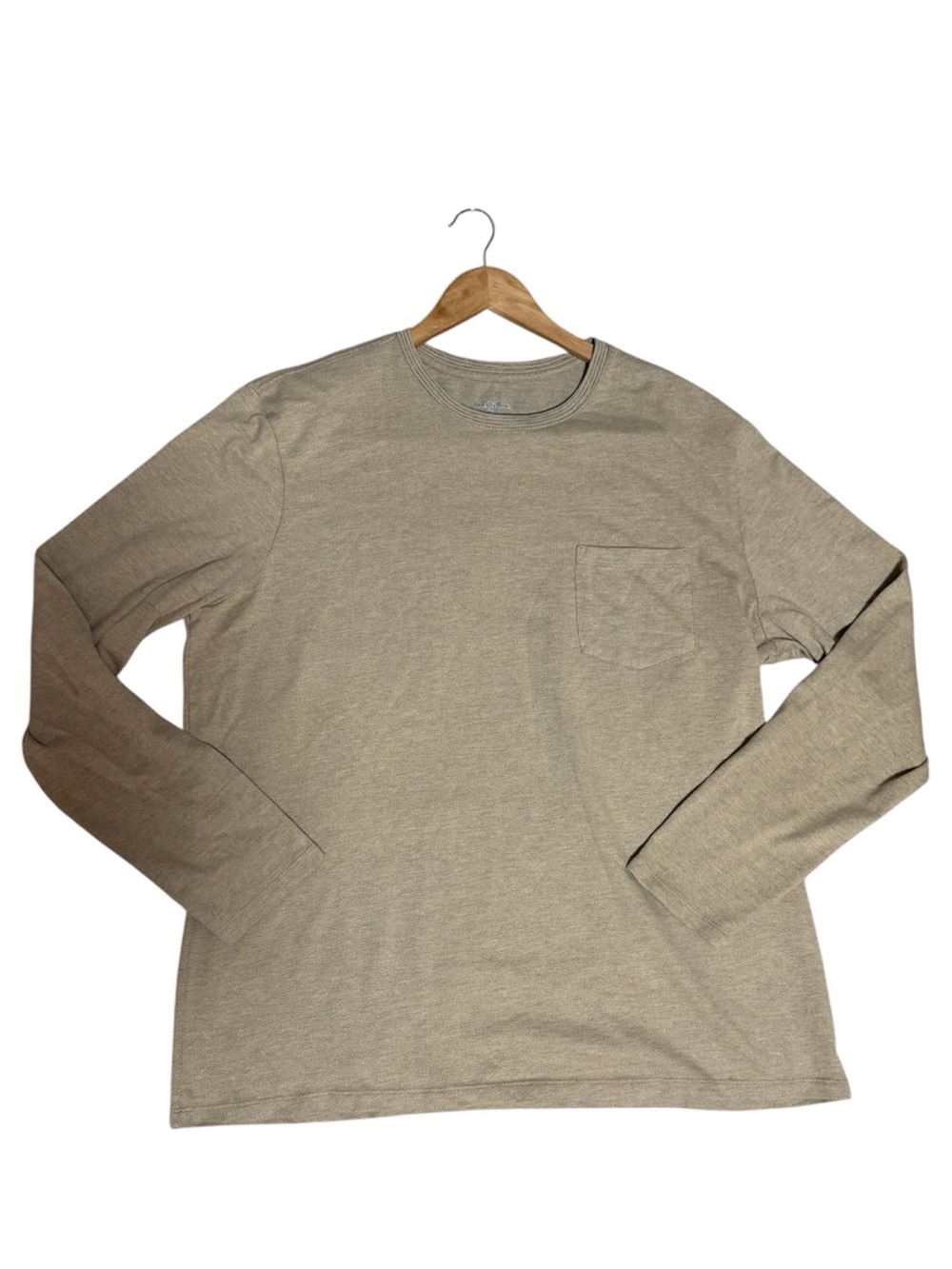 Men’s Goodfellow & Co Long Sleeve XXL Beige